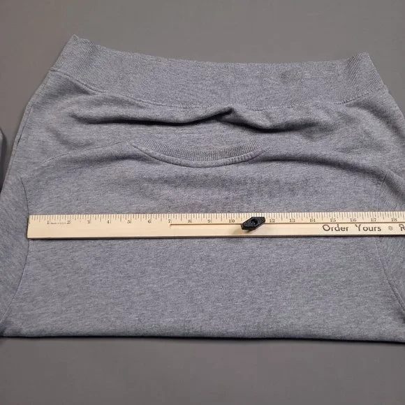 Karl Lagerfeld Big Logo Crew Neck Ribbed Sweatshirt Designer Preppy Large - Picture 7 of 9